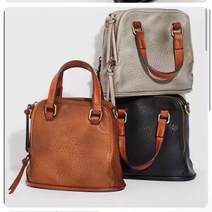 Free People Faux Leather Charlotte Crossbody Purse